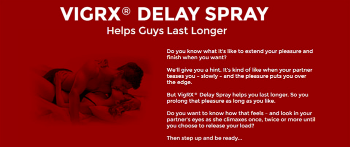 VigRX® Delay Spray Australia